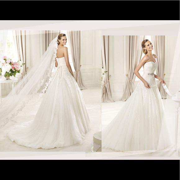 Dagen pronovias off white wedding dress NEW - Picture 1 of 4